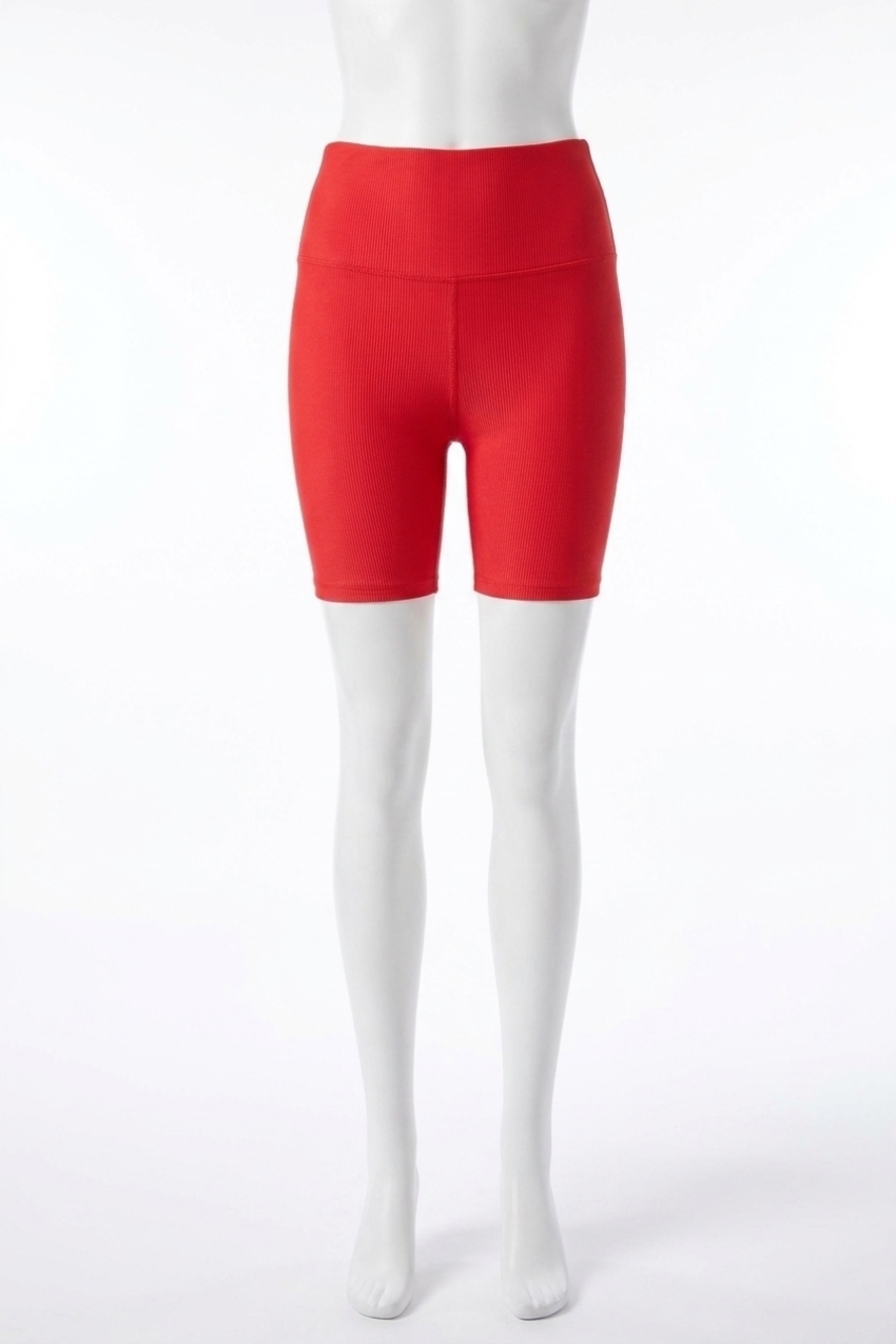 NEW BEACH RIOT bike short in red